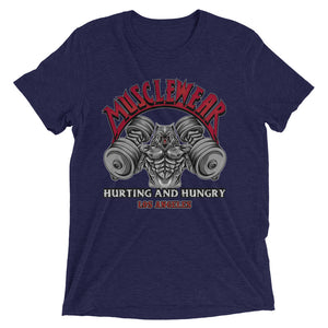 Musclewear LA (Red) Unisex Triblend Tee