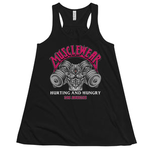 Musclewear LA (Pink) Women's Flowy Racerback Tank