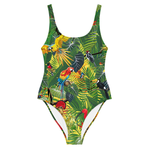 Winged Forest One-Piece Swimsuit