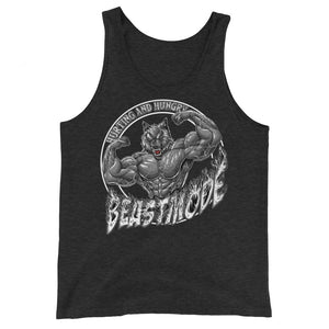 Beastmode (White) Unisex Tank