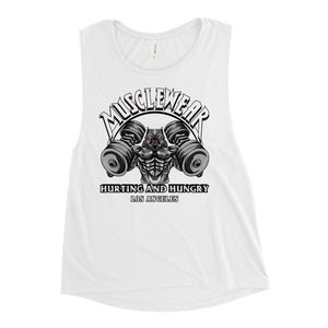 Musclewear LA (White) Women's Muscle Tank