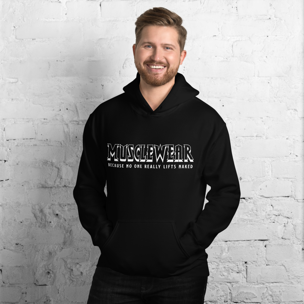 Muscle top beach hoodie