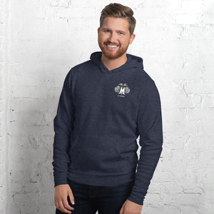 Beastmode (White) Unisex Fleece Hoodie
