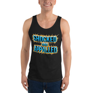 Shocked and Appalled Unisex Tank