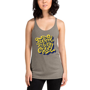 2Cool (Yellow) Women's Triblend Racerback Tank