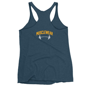 Play The Game Women's Triblend Racerback Tank