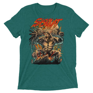 Sasquat Unisex Triblend Tee