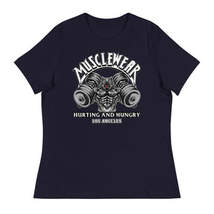 Musclewear LA (White) Women's Relaxed Tee
