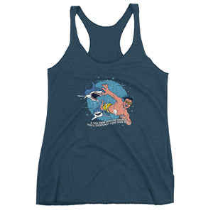 Lose Your Head Women's Triblend Racerback Tank