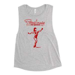 ProTraining Logo (Red) Women's Muscle Tank