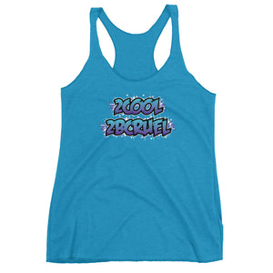 2Cool (Aqua) Women's Triblend Racerback Tank