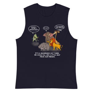 It's A Wilderness Unisex Muscle Shirt