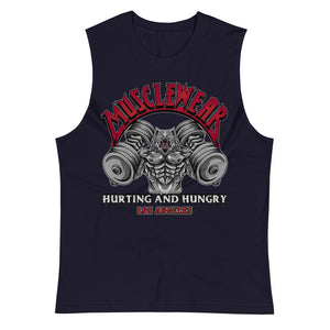 Musclewear LA (Red) Unisex Muscle Shirt