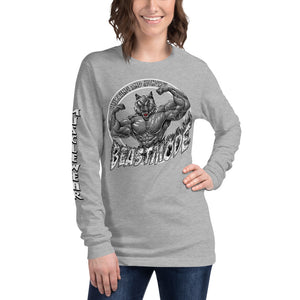 Beastmode (White) Unisex Long Sleeve Tee