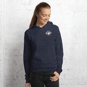 Beastmode (White) Unisex Fleece Hoodie