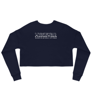 Ancient Iron Muscle Beach Women's Cropped Sweatshirt