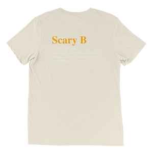 Scary B Unisex Triblend Tee