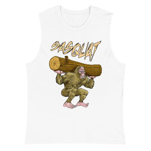 Sasquat Toon Unisex Muscle Shirt