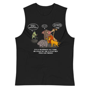 It's A Wilderness Unisex Muscle Shirt