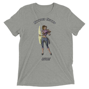 Thunder Thighs Unisex Triblend Tee