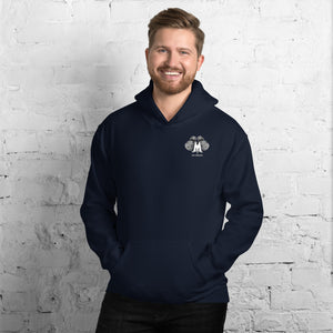 Musclewear LA (White) Unisex Heavyweight Hoodie