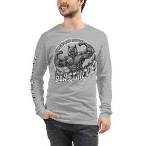 Beastmode (White) Unisex Long Sleeve Tee