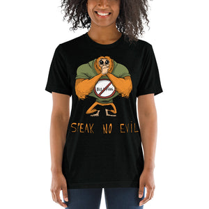Speak No Evil Unisex Triblend Tee