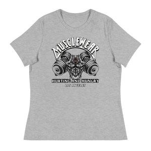Musclewear LA (White) Women's Relaxed Tee