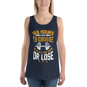 Play The Game Unisex Tank