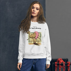 Camel Toe Unisex Sweatshirt