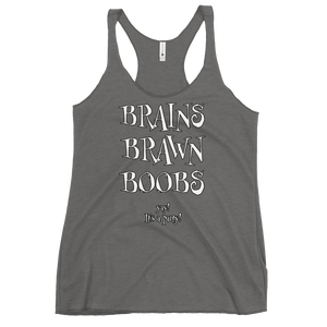 It's a Party Women's Triblend Racerback Tank