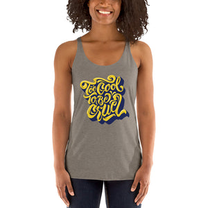 2Cool (Yellow) Women's Triblend Racerback Tank
