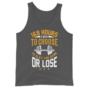 Play The Game Unisex Tank