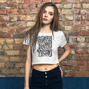 Just a Rich Person Women’s Crop Tee