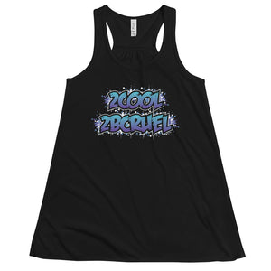 2Cool (Aqua) Women's Flowy Racerback Tank