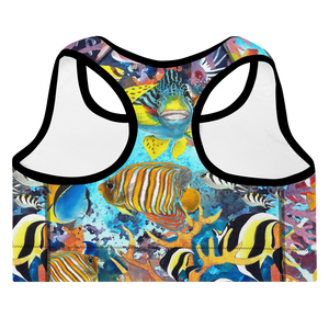 Barrier Reef Padded Sports Bra