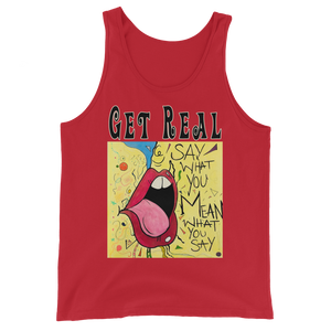Say What You Mean Unisex Tank