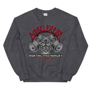 Musclewear LA (Red) Unisex Sweatshirt