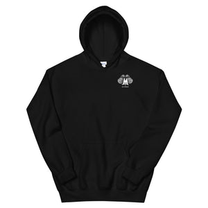 Musclewear LA (White) Unisex Heavyweight Hoodie