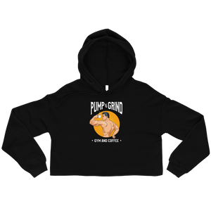 Pump & Grind Women's Cropped Hoodie