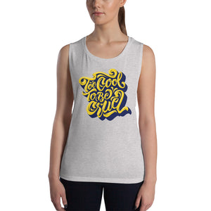 2Cool (Yellow) Women's Muscle Tank