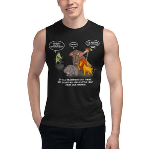 It's A Wilderness Unisex Muscle Shirt