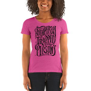 Just a Rich Person Women's Triblend Tee