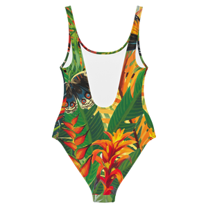 Butterfly Rainforest One-Piece Swimsuit
