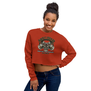 Musclewear LA (Umber) Women's Cropped Sweatshirt
