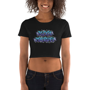 2Cool (Aqua) Women’s Crop Tee