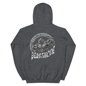 Beastmode (White) Unisex Heavyweight Hoodie