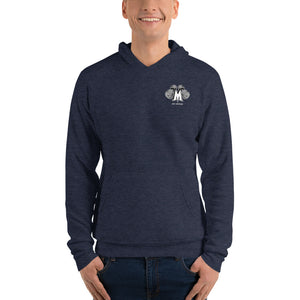 Beastmode (White) Unisex Fleece Hoodie