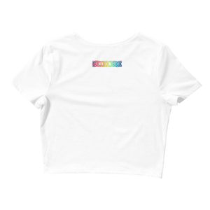Bullies Suck Rainbow Women’s Crop Tee