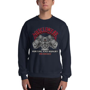 Musclewear LA (Red) Unisex Sweatshirt